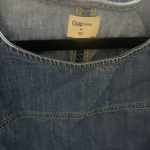 Gap xl blue Jean top